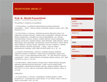 Tablet Screenshot of praneviciene.home.mruni.eu