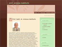 Tablet Screenshot of makstutis.home.mruni.eu