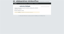 Desktop Screenshot of aleksandrasm.home.mruni.eu