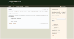 Desktop Screenshot of prakapas.home.mruni.eu