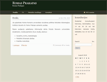 Tablet Screenshot of prakapas.home.mruni.eu