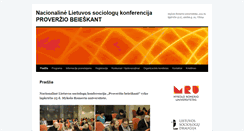 Desktop Screenshot of lsdkonferencija.mruni.eu