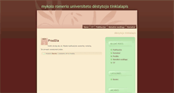 Desktop Screenshot of nijola.home.mruni.eu